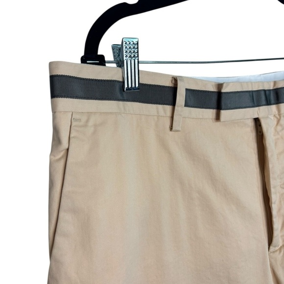 G/Fore Men's Golf Performance Khaki Pants Slacks Size 38 Ribbon Waist Classic - Picture 4 of 16